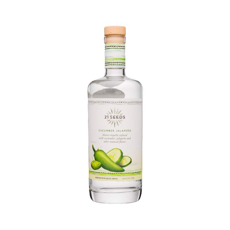 21 Seeds Cucumber Jalapeno Blanco Tequila Spirit About it